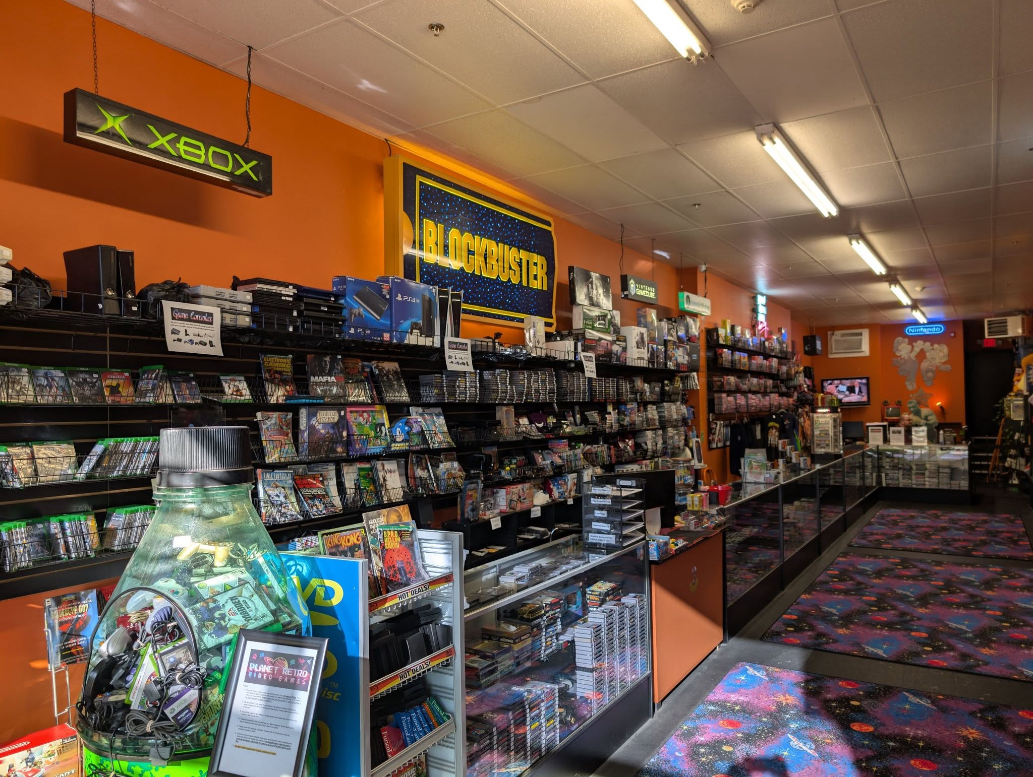 Inside Planet Retro Video Games