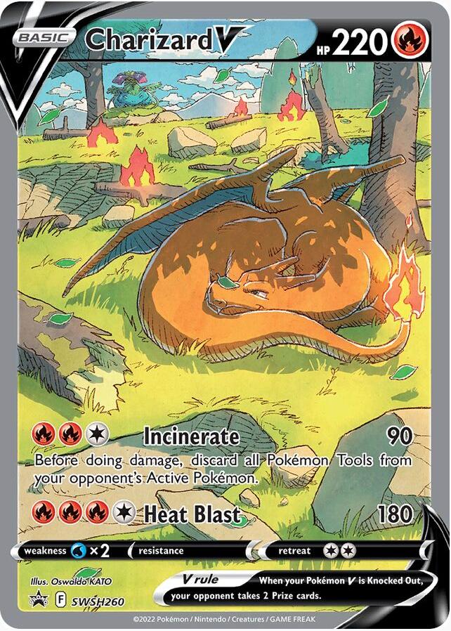 Charizard V #SWSH260